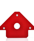 Rosfix Magnetic Welding Angle Set x6 Stainless Steel Fixed Angle with powerful magnetic force and red finish for metal positioning.