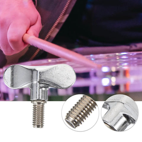 No Sweat Drum Cymbal Stand Wing Nuts With Quick Release Lugs And Adjustable Butterfly Screws For Locking Off Your Percussion Rig Fast Secure Grip For Stress Free Stage Sessions And Heavy Duty Build For Pro Gearheads