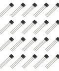 Pack of 20 A3144 Hall Effect Sensor 3 Pins Magnetic Detector for Arduino Projects, shown with black compact modules.