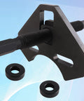 Professional Universal Hub Remover Tool with heavy-duty driven plate, designed for 5, 6, and 8 lug axle disassembly.