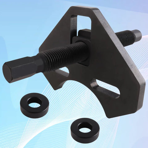 Professional Universal Hub Remover Tool with heavy-duty driven plate, designed for 5, 6, and 8 lug axle disassembly.