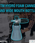PF22 Foam Cannon With Wide Mouth 32 Oz Bottle For Pressure Washer Ideal For Home And Pro Car Washes And Commercial Grade Use Patented Foam Nozzle Delivers Thick Foam For Cars Trucks SUVs And Motorcycles Includes Tubing And Fittings