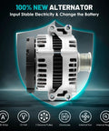 Beefy 180 Amp High Output Replacement Alternator for BMW 135i 335d 335i xDrive 335is 335xi 535i 535i xDrive 535xi