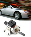 Slick No Hassle Cvt Transmission Step Motor Stepper Replace For Nissan Altima Murano Rogue Sentra Mitsubishi Outlander JF011E RE0F10E showing motor and car.