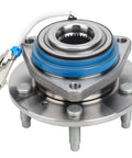 Single Front Wheel Hub Bearing Assembly 513121 Heavy Duty Sealed Hub for Chevy Impala Monte Carlo Venture close-up view.
