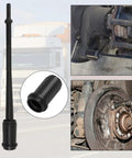 Pin Bushing Removal Tool Kit For 1-3/8 Inch Pin Bushings On Trucks, Trailers And Heavy-Duty Machinery - 11-1/2 Inch Long Driver, Carbon Steel, Fast Brake Service And Install