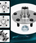 Front Wheel Hub Replacement For Toyota RAV4 1996 To 2000 Without ABS 5 Lug Front Left Or Right Hub Bearing Assembly 43502 42010