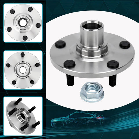 Front Wheel Hub Replacement For Toyota RAV4 1996 To 2000 Without ABS 5 Lug Front Left Or Right Hub Bearing Assembly 43502 42010