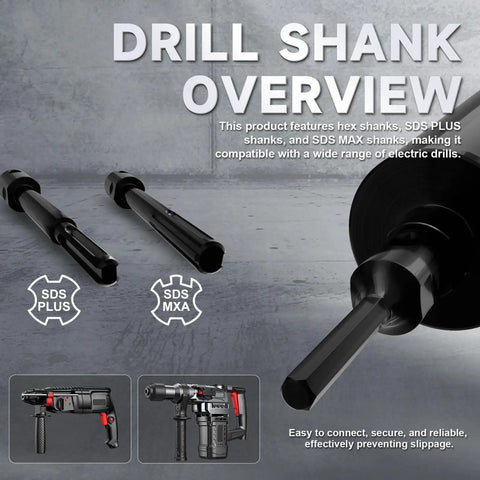 Diamond Core Drill Bit Set Two And A Half Inch With Pilot Bit And Adapters SDS Plus And Hex Beefed Up Welded Segments Eight Point Six Inch Depth