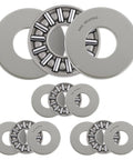 4 Pack Thrust Needle Roller Bearings 1/2 In By 15/16 In With Washers NTA815 TC815 Chrome Steel Heavy Duty Set