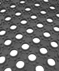 Heavy Duty Rubber Floor Mat With Grippy Non Slip Surface For Commercial Kitchens And Workshops, Waterproof And Hose Washable