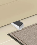 Heavy Duty Door Stop Wedge Stopper 2-Pack For Home, Office, And Apartment Safety, zinc alloy and rubber under door