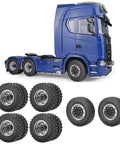 RC Car Repair Kit for One Fourteen Scale RC Tractor Truck with off-road tires and rims