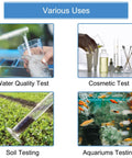 PH Test Strips 1 To 14 Litmus Paper Kit For Home Lab Water Soil Aquariums Soap Testing 800 Strips In 10 Pack test uses.