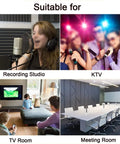Next Level Acoustic Foam Panels Deliver Heavy Duty Sound Absorption With Premium Fabric Wrapped Design And High Density Build great for Recording Studio and meeting rooms.