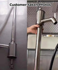 Heavy Duty Manual Water Pump Stainless Steel Sump Pump Moves Fluids Smooth No Nonsense Portable for fluid transfer from barrels.
