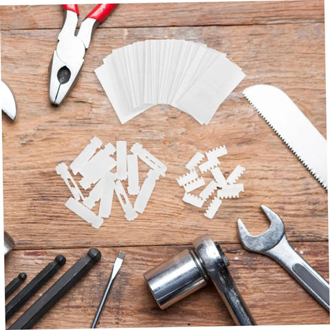 Vertical Blind Repair Kit 1 Set With Replacement Stems And Gears White For Smooth Operation No Hassle Easy Install Quick Fix of Damaged Components on wooden surface