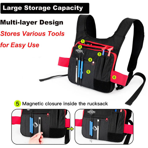 Heavy Duty Magnetic Tool Pouch With Adjustable Belt And Waterproof Oxford Fabric For Window Tint Vinyl Wrap Pros Who Want Boss Level Storage A Rock Solid Rig And Hella Easy Access