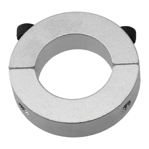 Heavy Duty 4 Pack Adjustable Shaft Collars Size 12 To 38mm ID Made From Carbon Steel With Zinc Plating, close-up