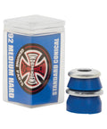 Truck Bushings Standard Conical Cushions Medium Hard 92a For Skateboards Blue Urethane With Ultra High Rebound, Precise Fit