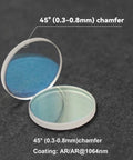 Universal 20mm Laser Protective Lens 3mm Thick for 1000 to 3000 Watt Handheld Laser Welding Machines 1064nm, dual-sided.
