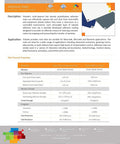 Valutek Blue LDPE Cleanroom Adhesive Mats For Entryways With Built Tough Peel And Reveal Sticky Floor Rolls 18 By 36 Inch data sheet.