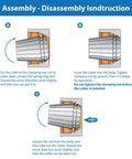Assembly instructions for ER32 Collet for CNC Milling and Machining, Three Quarters Inch Precision Toolholder with illustration.