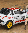 652328 Multi Color 1 24 Scale Plastic Model Kit With Resin Figure For Hobbyists, Italian sports car and resin figure