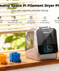 Space Pi Filament Dryer Plus For 3D Printers Dope Dual 1 Kg Capacity With Double 360 Degree Hot Air Drying 160W PTC Fast Heating