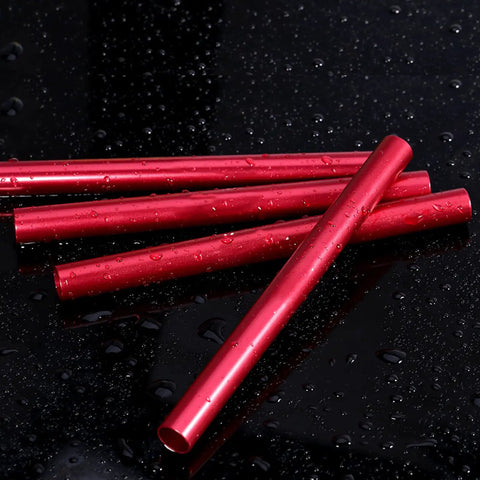 Tent Pole Repair Tool Kit With 4 Lightweight Aluminum Tubes For 7.9-8.5mm Poles, Quick Fix Accessories For Camping And Outdoor Gear