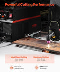 3 In One Plasma Cutter Welder Combo Machine With 50 Amp Plasma, 200 Amp TIG And MMA Stick Weld in action cutting metal