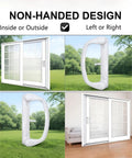 Level Up Your Home Security With This Heavy Duty Aluminum Sliding Glass Patio Door Handle Set Featuring Rock Solid Mortise Lock And Spare Keys For Dead Simple Diy Fixes, non-handed design, patio door handle, versatile use.