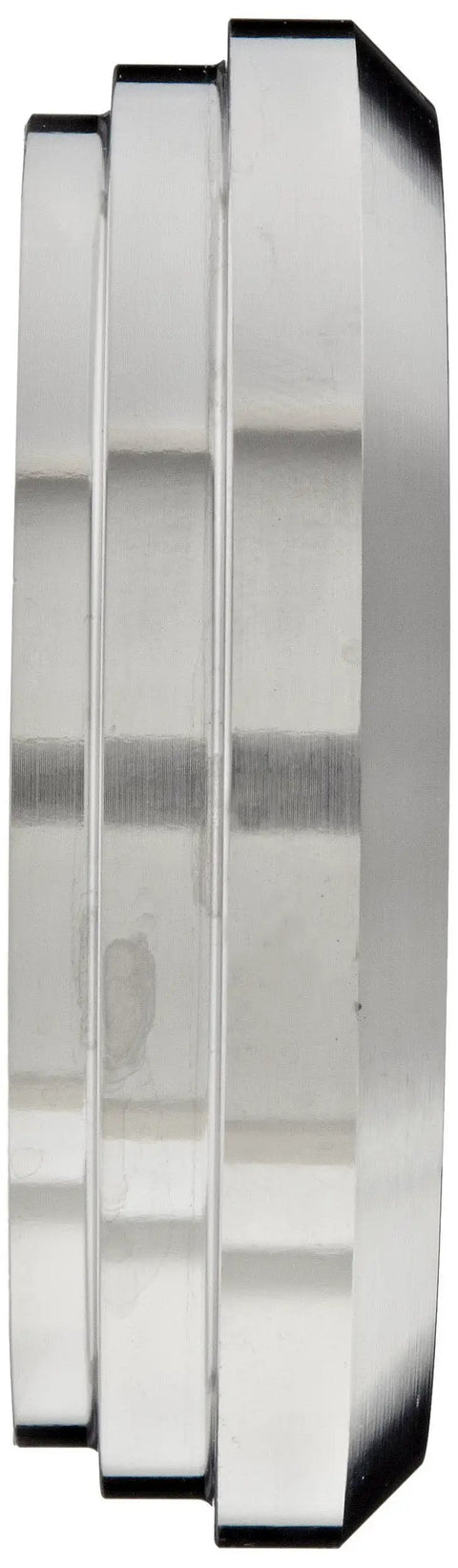 Side profile of Sanitary Fitting Short Plain Bevel Seat Weld Ferrule For Stainless Steel 304 Tubing, 3 Inch Tube OD, 3A Standard
