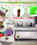 Universal Vacuum Sealer Accessory Hose For All Zip Bags And Containers, No Adapter Needed, Works With Jar Seals, Wine Stoppers