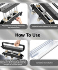 Instructions for using the Three Station Edge Roller Bender with 0-90 degree adjustable bends for creating 5/8 to 4 in bends.
