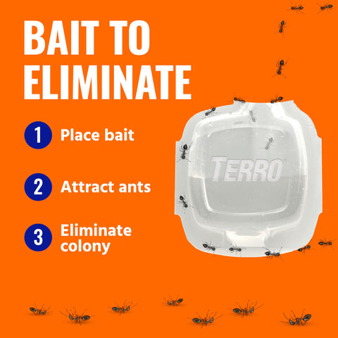 Indoor Liquid Ant Baits With Adhesive Strips For Discreet Baiting That Doubles As An Ant Trap And Bait Station In An 8 Pack T334SR