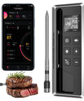 Wireless Meat Thermometer With Smart Timer And App Control For Grill, BBQ, Oven And Smoker, Ultra Thin 0.19 Inch Probe