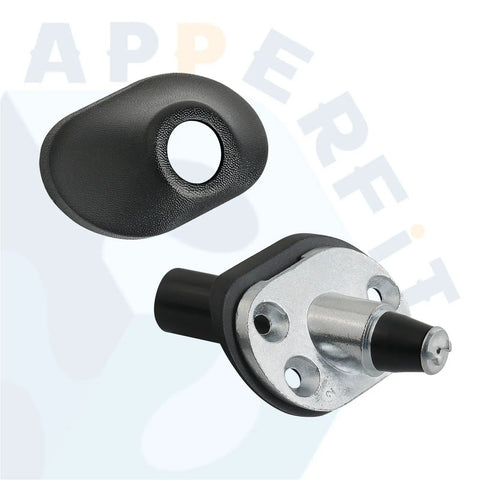 Ford F-150 Antenna Mount Base With Cover Replacement Kit 3L3Z-18936-AA F65Z-18A927-AA Bezel Cap OEM Style Fits 1997 2004