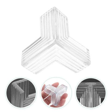 10 Pack PVC Corner Guards For Furniture And Steps Soft Corner Protectors For Safety Easy To Install Protect Edges
