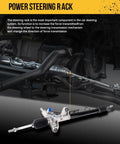 Power Steering Rack And Pinion Assembly Replacement Fits 2000 Through 2011 Impala LaCrosse Century Regal Monte Carlo