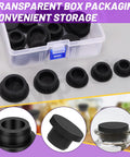 Silicone Hole Plug Kit With 5 Sizes Range 26mm 29mm 31.3mm 36.3mm 41.3mm T Shaped Rubber Stopper Waterproof Snap On Bottle Seal Panel Seal Cover