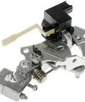 Heavy Duty Aluminum Transmission Gearshift Bracket For Dodge Ram Pickup Trucks Double Bolt Shift Lever Replacement close-up view.