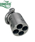 Heavy Duty 2 And A Half Inch Cable Wire Pulling Tool Made From Stainless Steel For Tough Jobs With Rust Proof Lifting Rings To Get Any Job Done Fast And Effortlessly Today, showcasing a 4-slot design.