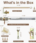 Detailed parts diagram of Heavy Duty Pocket Door Soft Close Bracket With One Inch Tri Wheel Hanger Rig For Seamless Bidirectional Glide.