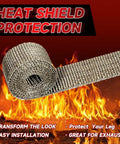 Heat shield tape roll for Exhaust Pipe Kit For Predator 212cc And 196cc OHV Clones, protects exhaust with easy installation.
