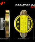 Radiator Cap Cover Universal Fit For All Kinds Of Cars And SUVs For Your Ride Fits Toyota Nissan Honda Ford Chevrolet GMC side view