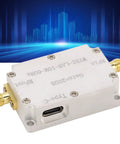 Low Noise RF Amplifier 10 MHz To 6 GHz 20 DB LNA With High Flatness SMA Female Output For Ham Radio GPS Receiver And FM Radio Antenna Boost With Aluminum Alloy Housing