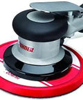 Powerful 6 Inch Pneumatic Random Orbital Sander With 3/16 Inch Orbit And 6 Inch PSA Vinyl Pad, Low Profile Ergonomic Aluminum Body