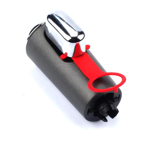 Ford F-150 Automatic Transmission Gear Shift Knob Replacement silver with red attachment for 2004 2005 2006 models