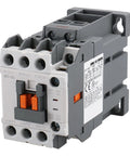 Three Pole Magnetic Contactor With 24V DC Coil 1NO1NC Auxiliary Contact DIN Rail Mount UL Certified 9A AC3 and 25A AC1 Load Rating